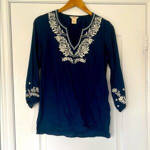 Joe Fresh 100% Cotton 3/4 Sleeve Tunic